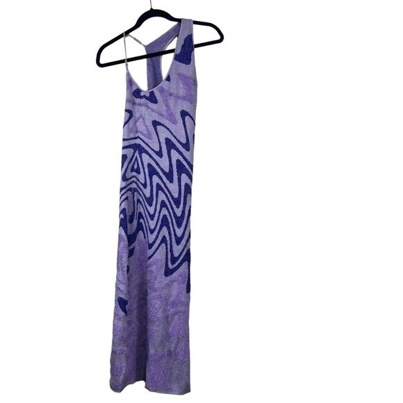 NWT House of Sunny Wannabe Hockney lilac dress size Large - Picture 4 of 7
